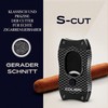 Colibri S-Cut Cigar Cutter - Carbon Fibre Pattern - Classic