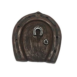 The Magical Doorway SMALL HORSESHOE FAIRY/HOBBIT DOOR IDEAL FOR GARDENS AND BOTTOM OF TREES