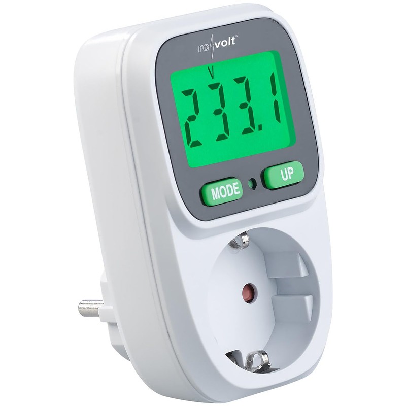 revolt Energy Meter: Set of 4 Digital Energy Cost Meters,