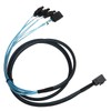 Mini SAS HD 12GB SFF‑8643 to 4 SATA LSI Adapter