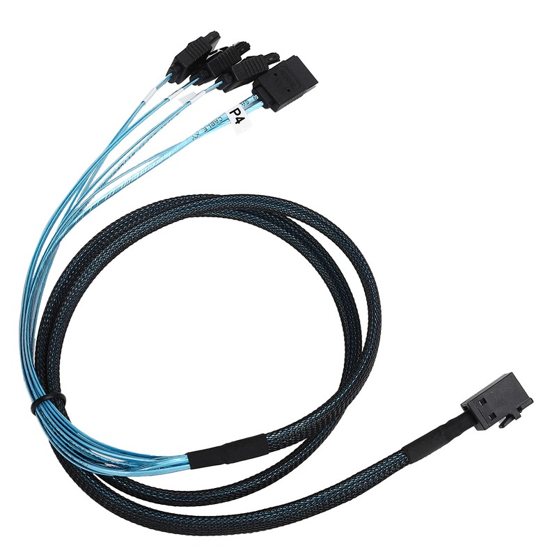Mini SAS HD 12GB SFF‑8643 to 4 SATA LSI Adapter