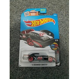Hot Wheels 2016 HW Mild to Wild '76 Corvette Greenwood 63/250, Black