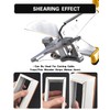 HOHXEN 22.5°-45° Angle Mitre Shear Cutter Multifunctional Scissors Quarter Round