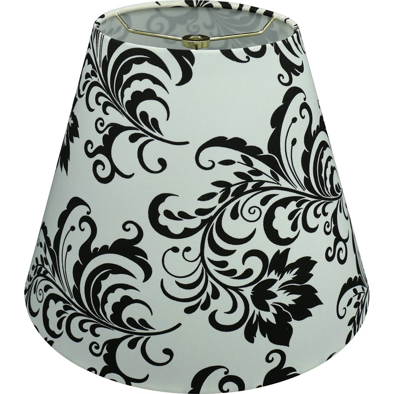 Aspen Creative 32293A Hardback Empire Transitional Spider Lamp Shade in