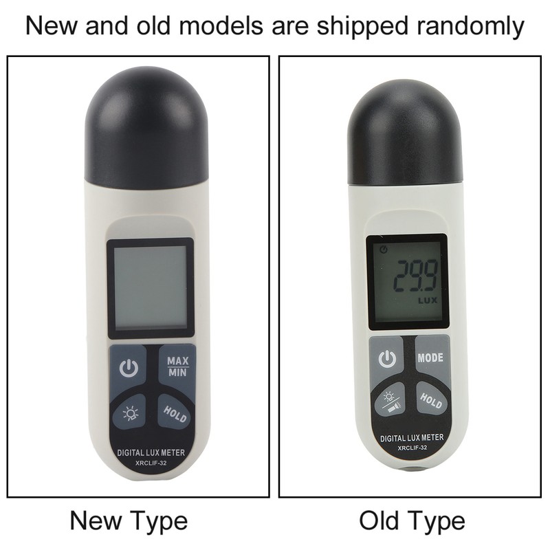 Light Meter High Accuracy LCD Clear Display Portable Large Range