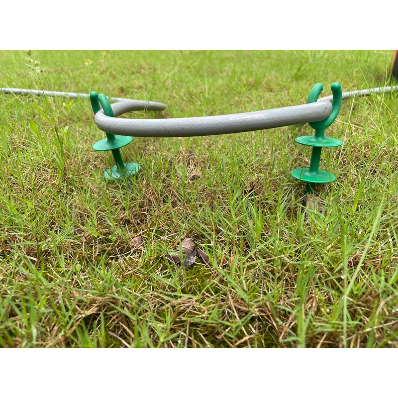 10 Pcs Green Garden Hose Guide holiday lights Holder High