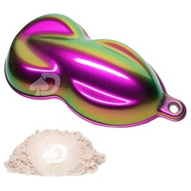 5g Twisted Guava SuperShift Pearl | Intense Chameleon Mica Powder | ColorShift Pigment for Paint | Chameleon Pigment for Paint | Chameleon Mica Powder for Epoxy Resin, Nail Arts and Crafts