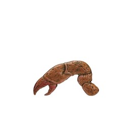 Creative Co-Op Crab Claw Cast Metal Bottle Opener, Red
