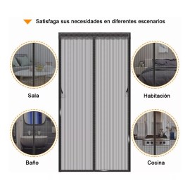 Banna Magnetismo Mosquitera Para Puertas Various Sizes