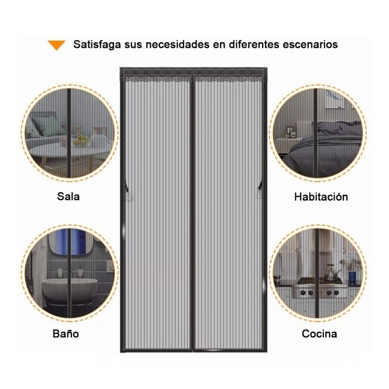 Banna Magnetismo Mosquitera Para Puertas Various Sizes