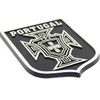 Portugal Crest Black Chrome Plastic car Emblem Decal Sticker Crest