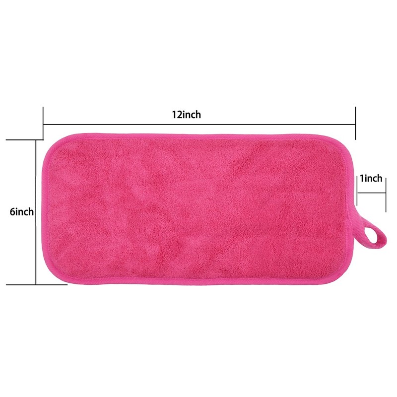 BloomSesame Microfibre Make-Up Cloth, Reusable Microfibre Face Cleansing Cloth, Makeup