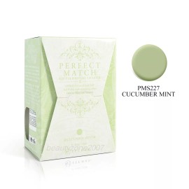 LeChat Perfect Match UV Gel + Nail Polish - PMS227 Cucumber Mint