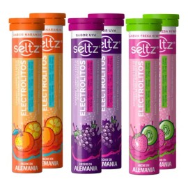 Pack Mix 6 Tubos De Electrolitos Efervecentes Seltz C13 Tbs                                                                                           