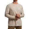 CRZ YOGA Pima Cotton Long Sleeve Shirts for Men Crew