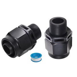 R0621000 Booster Pump Quick Connect Fitting for Pentair LA01N Booster Pump compatible with polaris etc (2 packs)…
