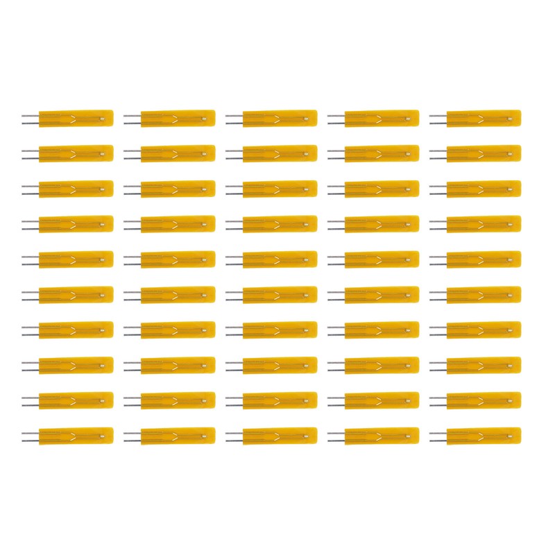 50Pcs NTC Thermistor 10K Temp Sensor Thermal Resistor Resister Thin