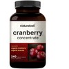 NatureBell Cranberry Pills with Acerola, 240 Veggie Capsules | Fresh