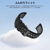 Garmin forerunner 570 42mm 用 バンド 時計バンド 防水時計替えベルト シリコン製 交換ベルト