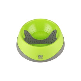 Oh Bowl Fresh-Breath Hundenapf, Grün, Größe S