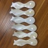 DUEBEL Sturgeon Shape Caviar Spoon, 8 cm x 2.5 cm