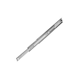 Fulterer 400176 FR5210.Ball Bearing Slide, 600mmFull Extension, 200 lb. Weight Capacity, Over-Travel Zinc Finish