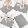 PVC Loofah Shower/Bathtub Mat Non-Slip, 24x16 inch, Soft Tub Mat