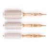 HAUM medium roll comb curl thickness self-dry volume brush (SML), 1 piece, M pink / HAUM 하움 중간롤빗 컬 굵기 셀프 드라이 볼륨 브러쉬 (SML), 1개, M핑크