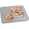 Azeeda 220mm 'Welsh Cakes' Metal Hinged Tin/Storage Box (TT00191670)