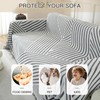 YSTELLAA Sofa Throw Blanket 2-Seater, 180 x 280 cm, Chenille
