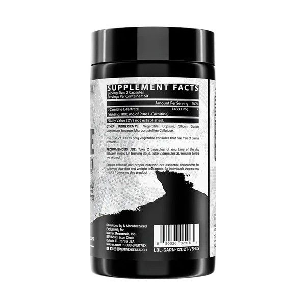 Suplemento en cápsulas de Lipo-6 carnitina l-carnitina hci Lipo-6 carnitina
