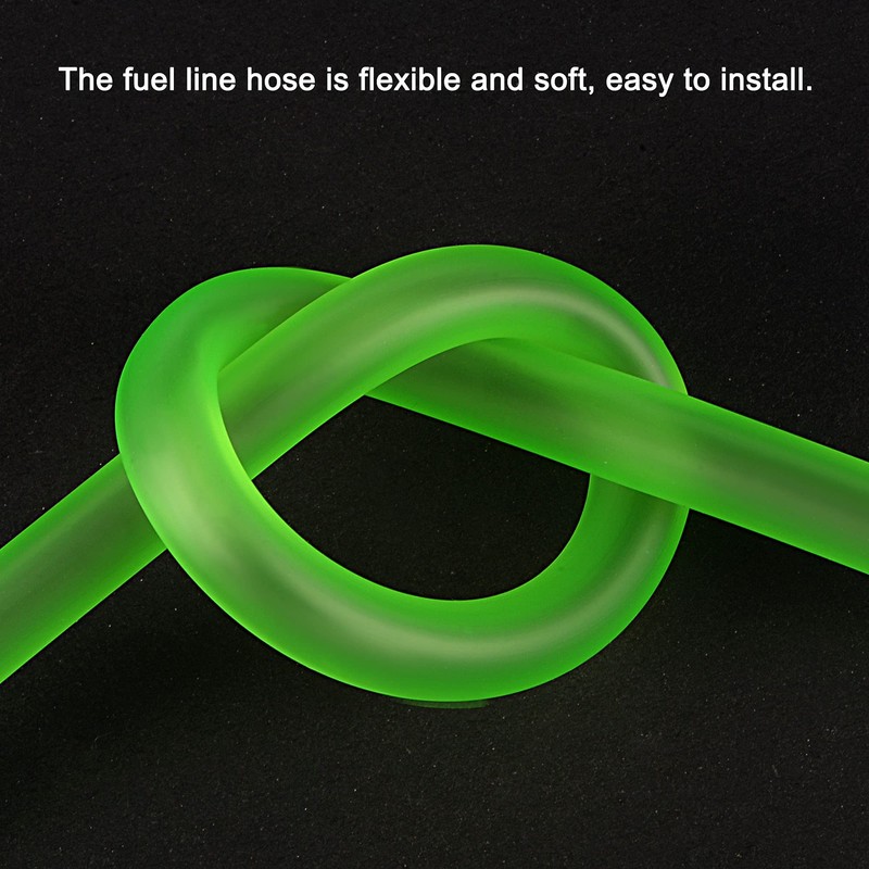 MECCANIXITY PVC Petrol Fuel Line Hose 3/16" x 5/16" 10ft