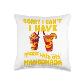 Mangonada Mango Chamoy Mexican Candy Comida Mexicana Mexico Throw Pillow