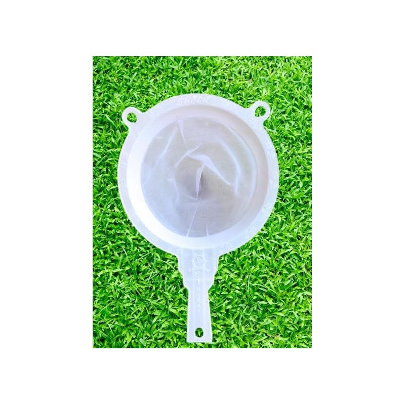 Yuktha Eternal Plastic Double Mesh Milk Water Strainer for Kitchen,