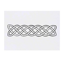 'Celtic Knotwork' Temporary Tattoo - Water Resistant, Skin-Safe, Non-Toxic Transfer (TO00016484)