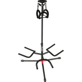 Fender Adjustable Triple Cradle Guitar Stand, Collapsible