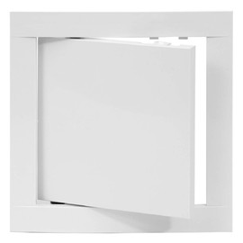 150x150mm / 6x6 inch ABS Plastic Access Panel - White Inspection Hatch for Drywall - Revision Door for Plumbing, Electricity, Building