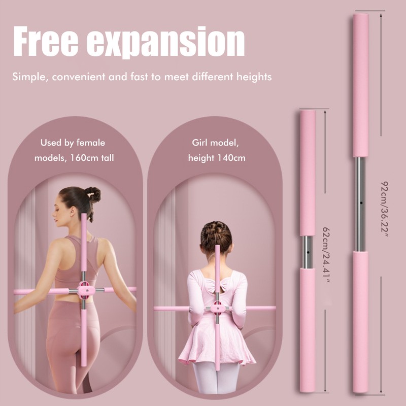 1 Pcs Open Back Sticks Stretching Tool Posture Training Sticks