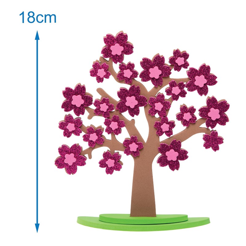 Baker Ross FX950 Spring Blossom Tree Craft Kits - Pack