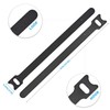 120 PCS Reusable Cable Ties with Hook and Loop, Multi-purpose