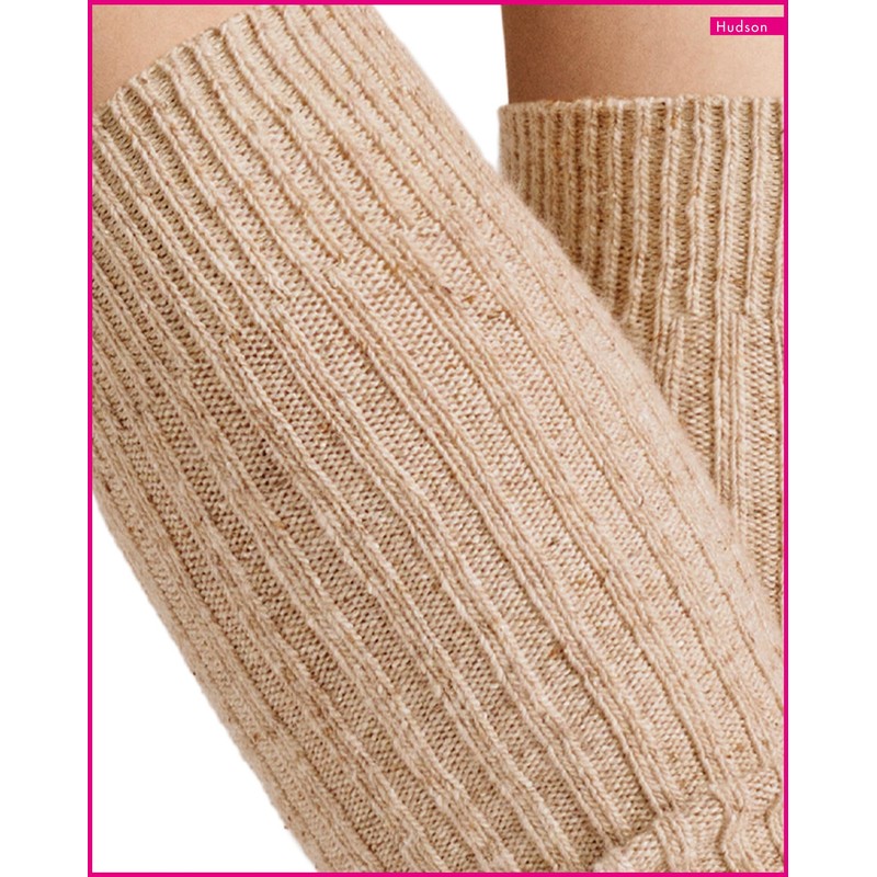 Hudson Women's Winter Rib Warming Cuff, Beige 0723