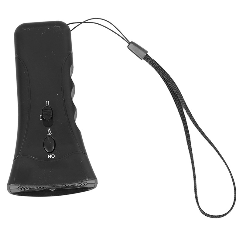 Dog Repeller Dual Sensor Ultrasound LED Light Laser Dog Deterrent