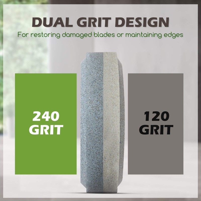 Axe File Sharpener Set, 120 and 240 Grit Multi Purpose