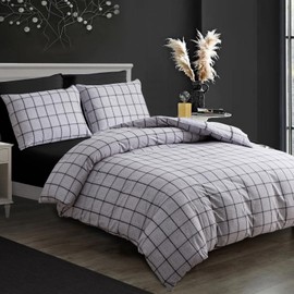 Pamposh King Size Duvet Cover Sets Premium Brushed Microfiber Duvet Cover King Size Ultrasoft Hypoallergenic Reversible King Size Duvet Covers Non Iron Luxury Bedding Set With Zipper Closure