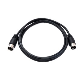 System-S S-Video Cable 150 cm DIN 7 Pin Male to Male Black