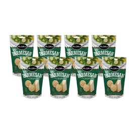 Mrs. Cubbison's Cheese Crisps - 100% Real Cheese, Keto Friendly, Great for Snacking and Salad Topper - Parmesan Flavor (1.98 Ounce (Pack of 8))