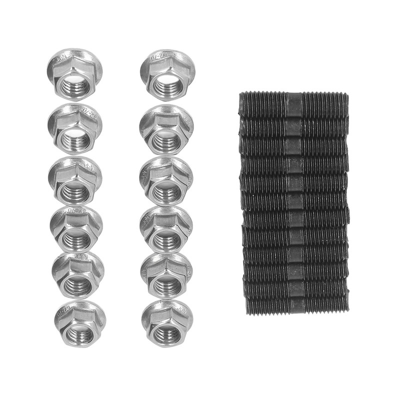 Exhaust Manifold Stud Nut Kit Replacement for Dodge for Cummins