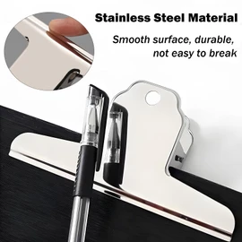 ZHYOPING Large Silver Bulldog Clips – 15 Pack 100mm Metal Binder Clips, Heavy Duty Paper Clamps, Stainless Steel Bull Dog Clips for A4 Documents, Drawing Board, Photos, Crafts, Office & Kitchen Use