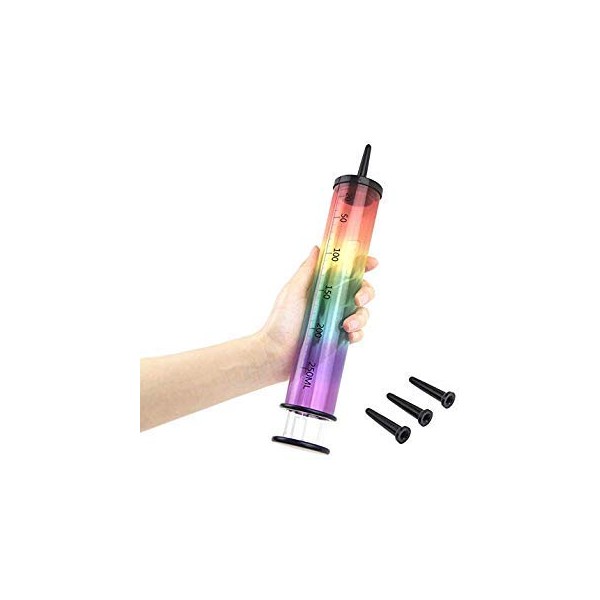 250ml Syringe Launcher Applicators Lube Tube,Oil Shooter Launcher,Health Care Aid