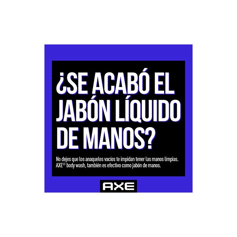 AXE Jabón Líquido Corporal Body Wash Gold 3 en 1,